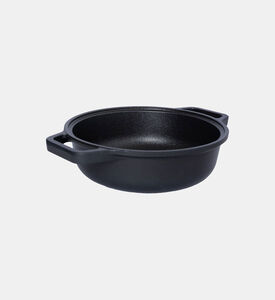Risoli Cast Aluminum Mini Saucepan, Black, 26x24x40-cm, Packshot View