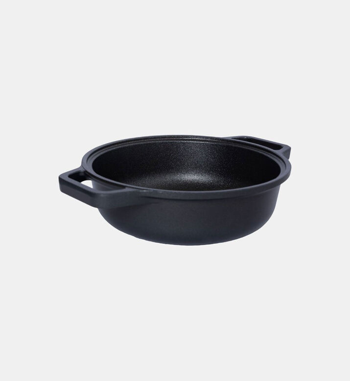 Risoli Cast Aluminum Mini Saucepan, Black, 26x24x40-cm, Packshot View