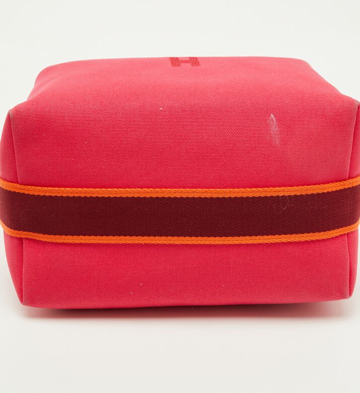 Hermes Hermes Hibisacus Bride-a-brac Canvas Pouch, Packshot View Hermes Hermes Hibisacus Bride-a-brac Canvas Pouch, Packshot View