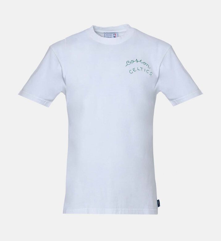 تيشيرت باتورو بوسطن سيلتيكس مطرز بكتابة يدوية