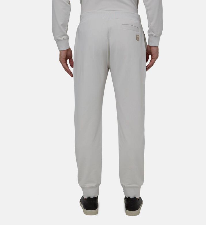 بنطال رياضي قطني بساق مستقيمة