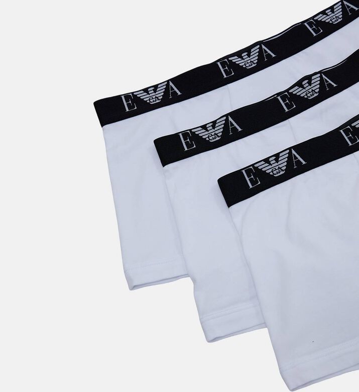 Logo-waistband 3-pack Low-rise Boxers