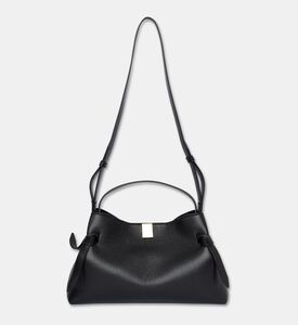 Yuzefi Gyoza Shoulder Strap Bag, Black, Packshot View