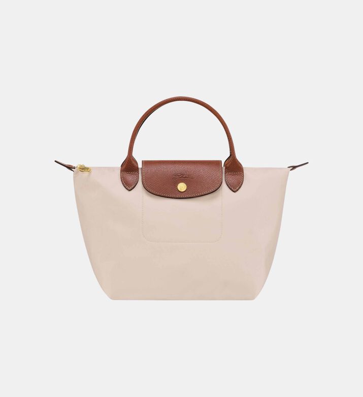 Longchamp Le Pliage Original Fold Handbag, Beige, Packshot View
