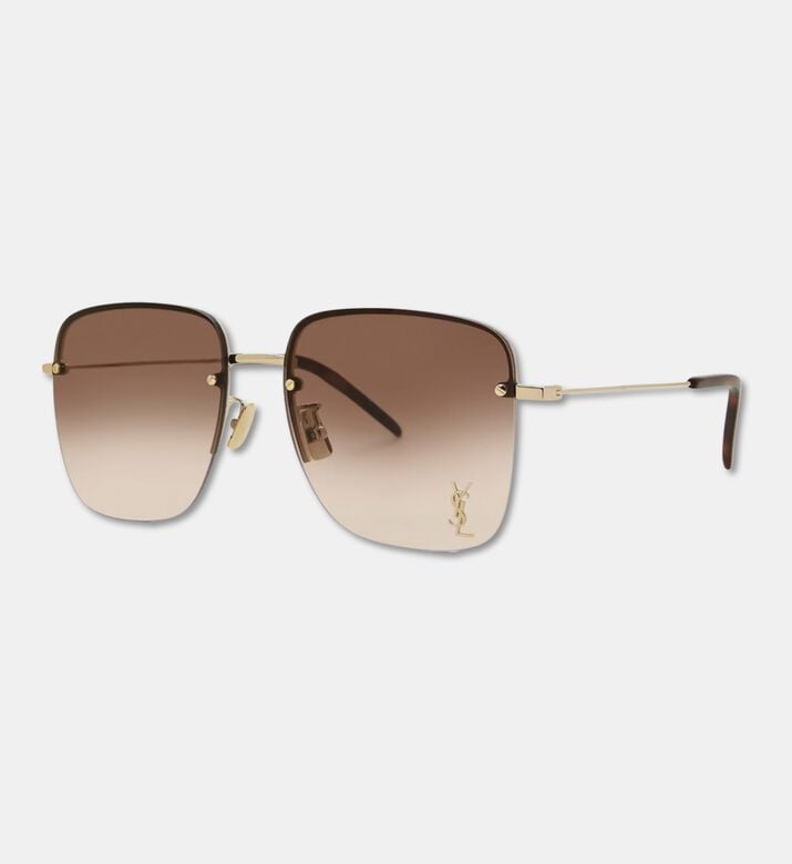Yves Saint Laurent Sunglass Square, Brown, Packshot View
