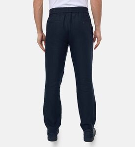 Vince Casual Drawstring Closure Pants, Blue, S, Model View