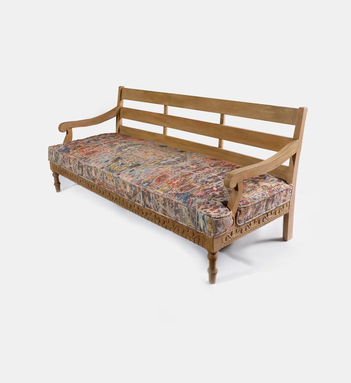 Raji Digital Printed 3-seater Sofa