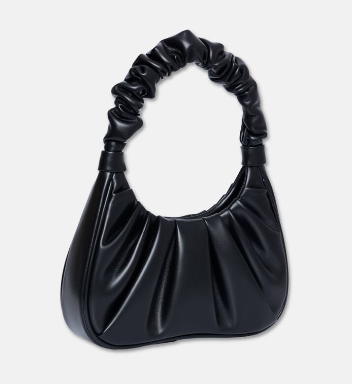 JW PEI Vegan Leather Top Handle Bag, Black, Packshot View