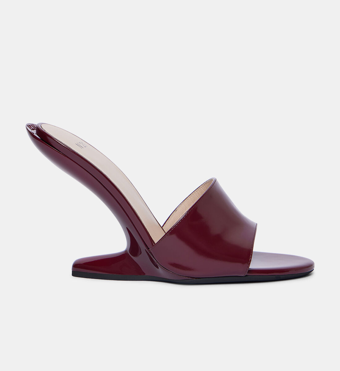 N 21 Sabot Open Toe Leather Mules Heels Galeries Lafayette UAE