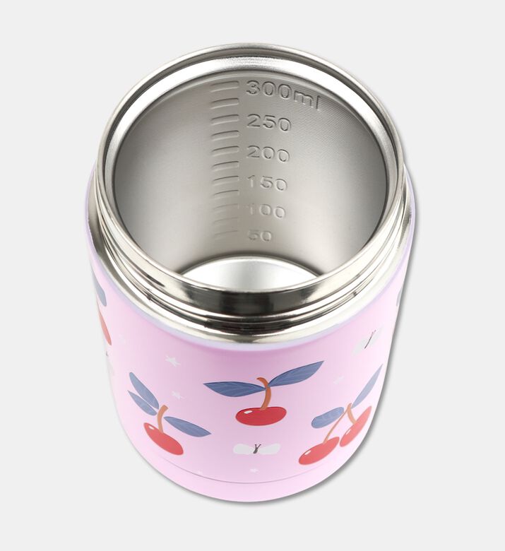 A Little Lovely Company Food Jar 300ml - Cherries, Packshot View