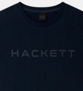 Hackett London Cotton Front Logo-print T-shirt, Navy, 9y, Packshot View