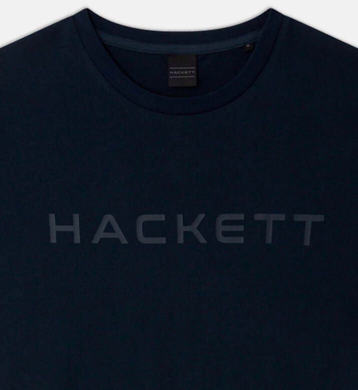 Hackett London Cotton Front Logo-print T-shirt, Navy, 9y, Packshot View