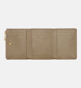 Longchamp Le Foulonn&eacute; Compact Zip Wallet, Brown, Packshot View