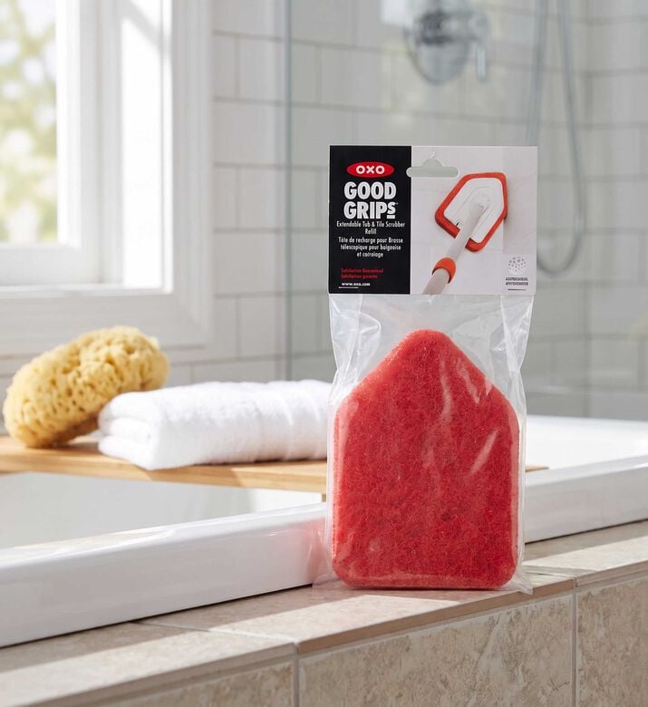 Oxo Good Grips Extendable Tub Tile Scrubber Refill, Packshot View