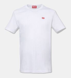 Diesel Box Logo-detail T-shirt, White, L, Packshot View