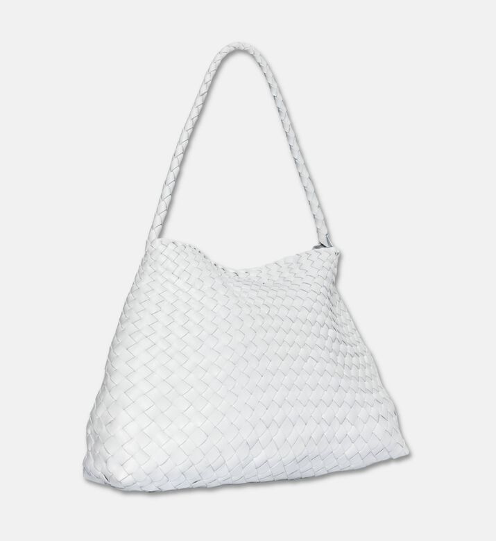 Dragon Diffusion Santa Maria Handbag, White, Packshot View