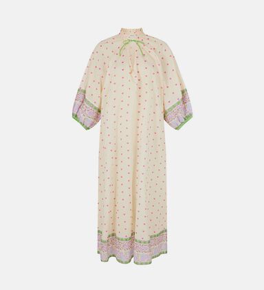All-over Heart-print Dress