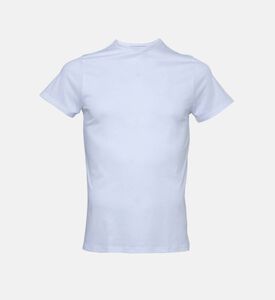 قميص داخلي قطني ملكي بأكمام قصيرة