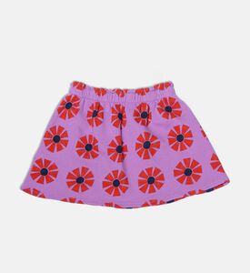 Bobo Choses All-over Kaleidoscopic Flower-print Elasticated Waist A-line Skirt, Packshot View