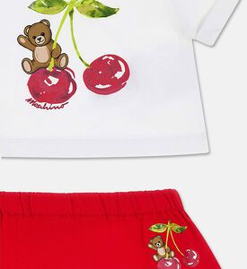 Moschino BKT Cherry Bear Graphic Skirt Set, Packshot View