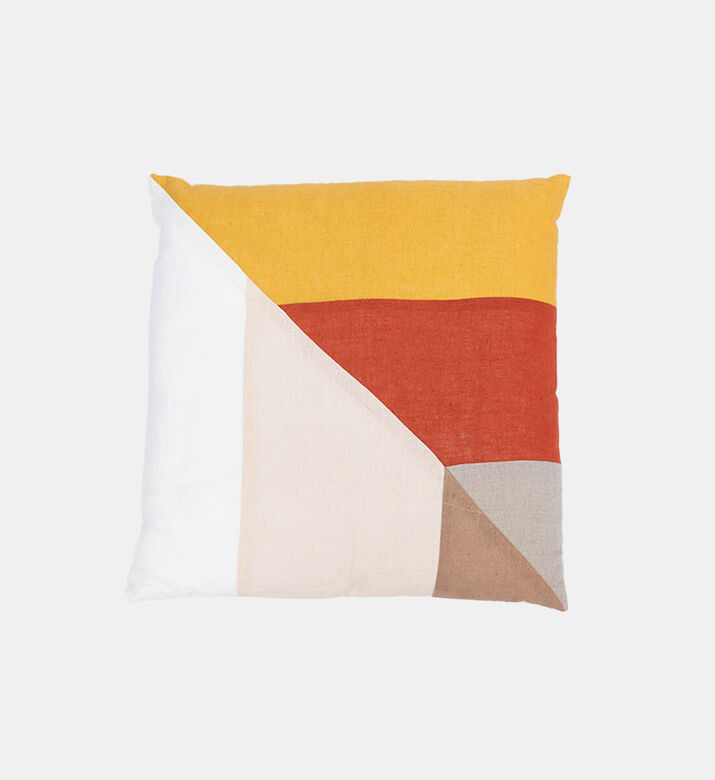 Home Deco and More Helios Knife Edge Printed Cushion, Packshot View