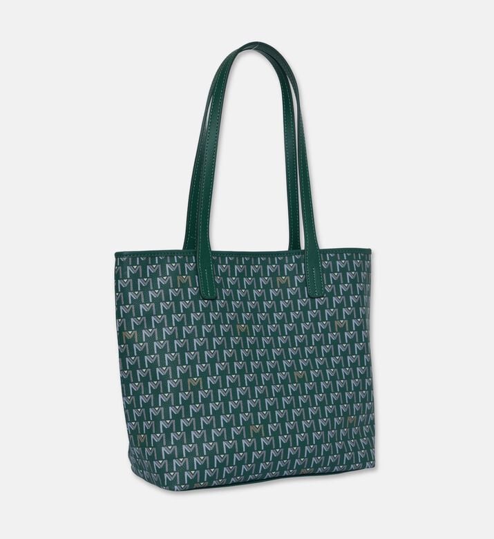 Maya.M Shopper Monogram Tote Bag, Khaki, Packshot View