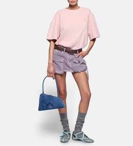 The Attico Logo-print Short-sleeve T-shirt, Model View