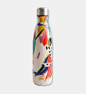 Silsal Floral Stainless Steel Insulated Water Bottle, Packshot View