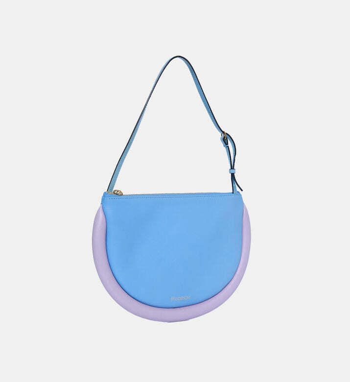 حقيبة كتف جلد بشكل قمر حقيبة كتف جلد بشكل قمر