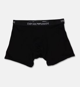 Emporio Armani Mid-rise Trunk Briefs Set, Black, Xl, Packshot View