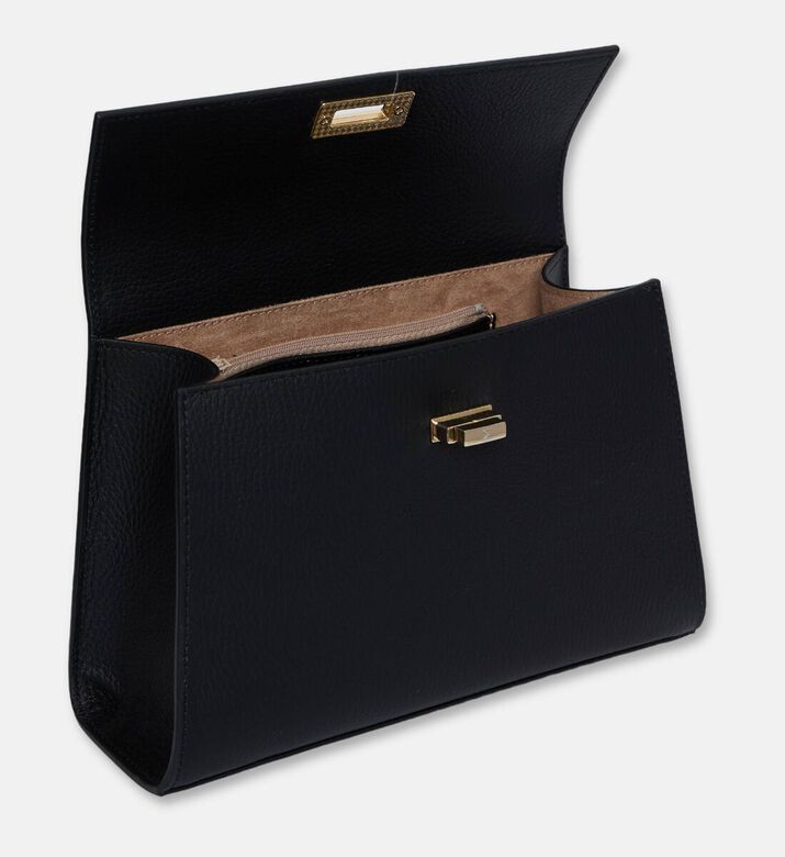 Maya.M Signature Pebbled Leather Medium Satchel, Packshot View