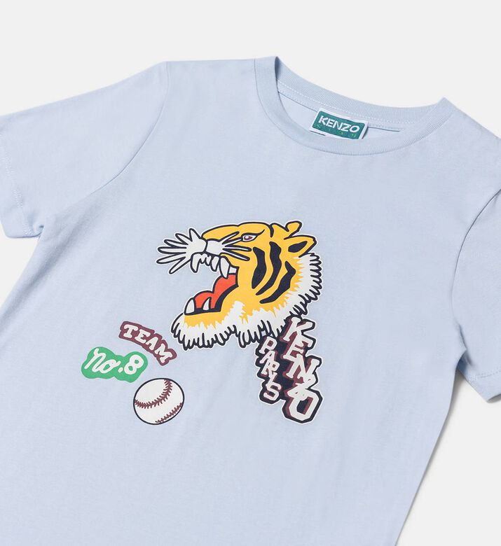 Organic Cotton Jersey Illustration-print T-shirt