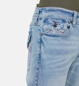 Straight-cut 5-pockets Denim Pants Straight-cut 5-pockets Denim Pants