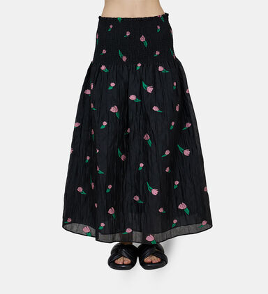 Floral Midi Skirt