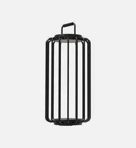 Villeroy and Boch Bangkok Aluminum Tall Lantern Lamp, Black, Packshot View