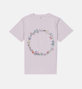 Cotton Floral Circle T-shirt Cotton Floral Circle T-shirt