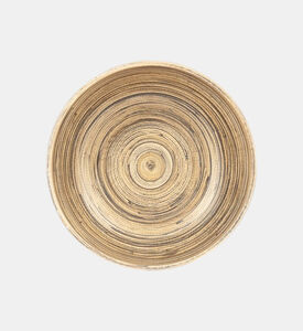 وعاء خشبي من الخيزران