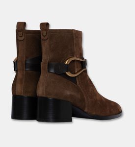 Roberto Festa Cala Suede Ankle Boots, Dark-brown, Eu-41, Packshot View