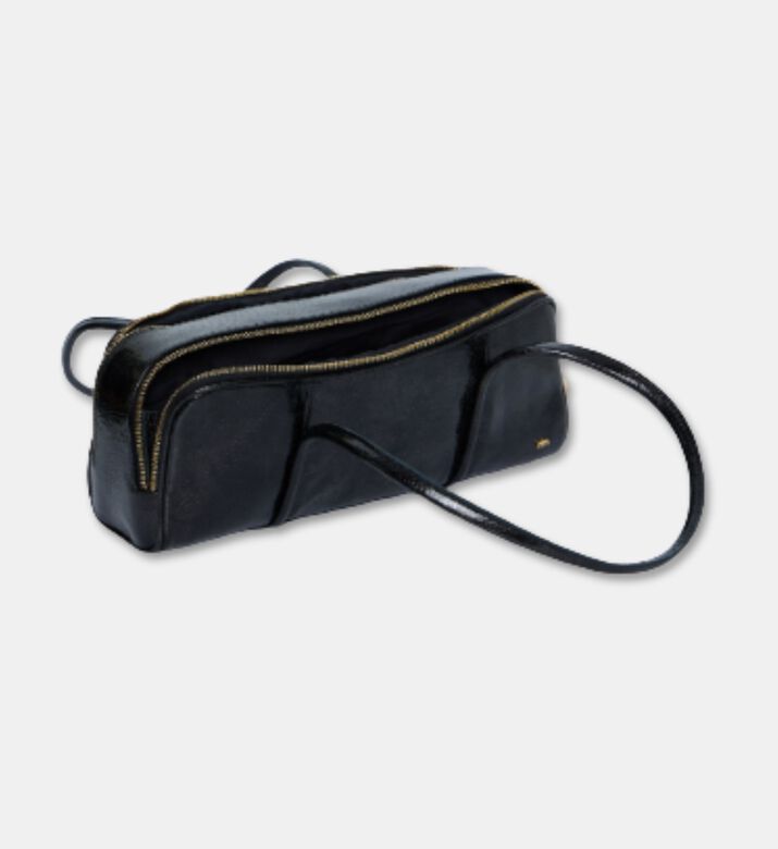 Momoni Textured Leather Shoulder Bag, Packshot View