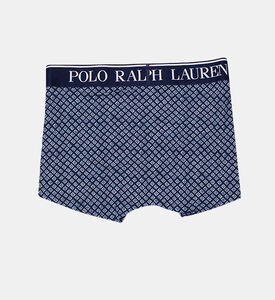 Patterned Cotton Boxer Trunks