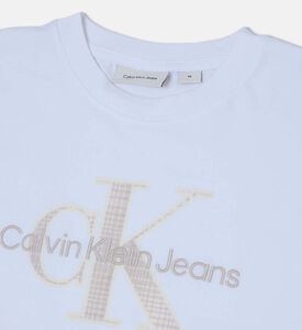 Casual Embroidered Logo T-shirt