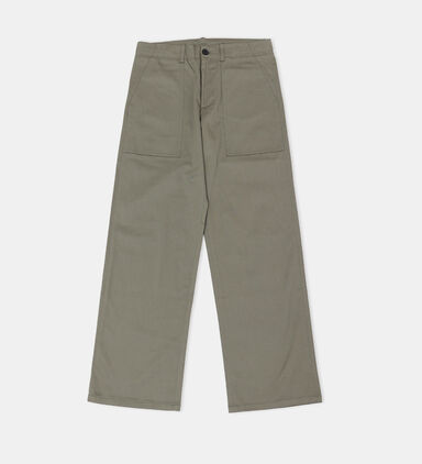 Cotton Logo-badge Trousers