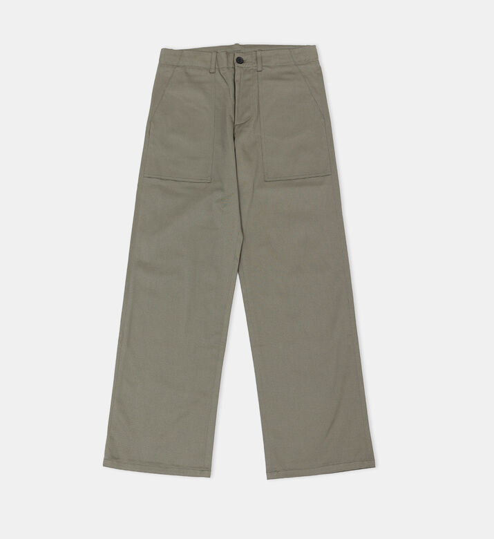 Cotton Logo-badge Trousers
