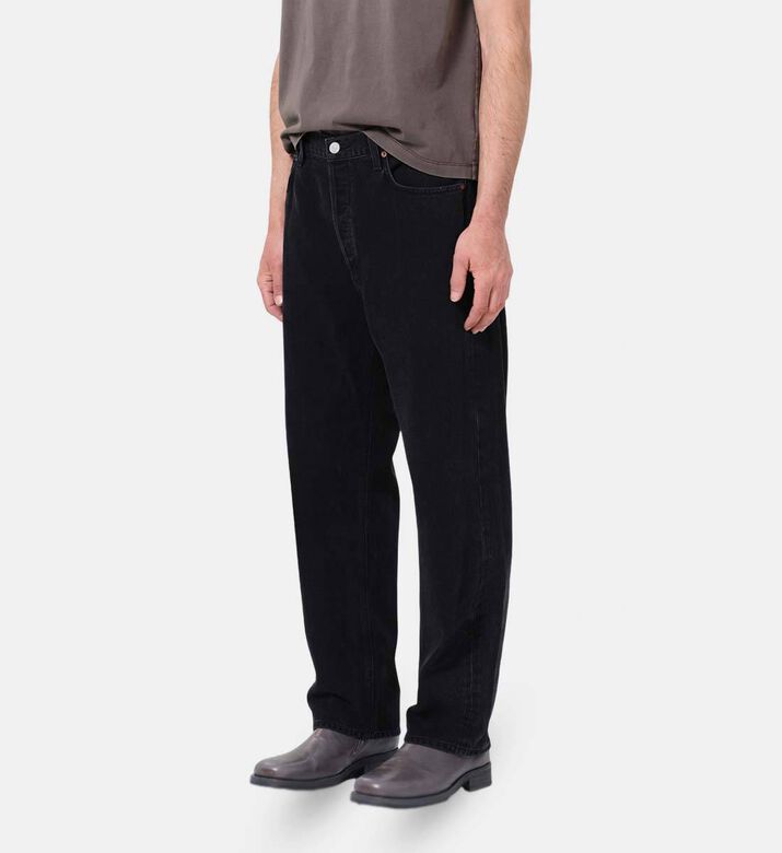 Agolde Mid Rise Button Closure Pants, Model View