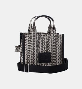 Monogram Jacquard Mini Tote Bag Monogram Jacquard Mini Tote Bag