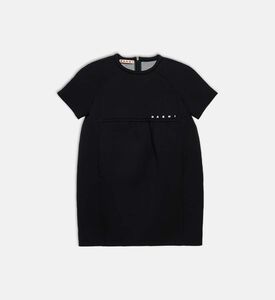 Short-sleeve Shift Dress