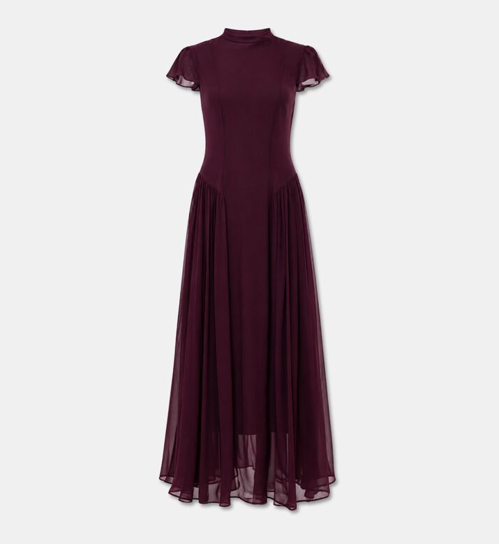 Beatrice B Crepe Maxi Dress, Packshot View