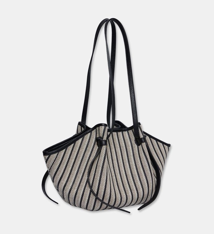 Yuzefi Mochi Stripe-print Top Handle Bag, Packshot View