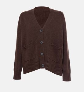 V-neck Long-sleeve Cardigan