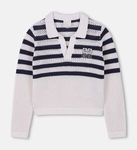 Striped Knitted Pull-over Sweater